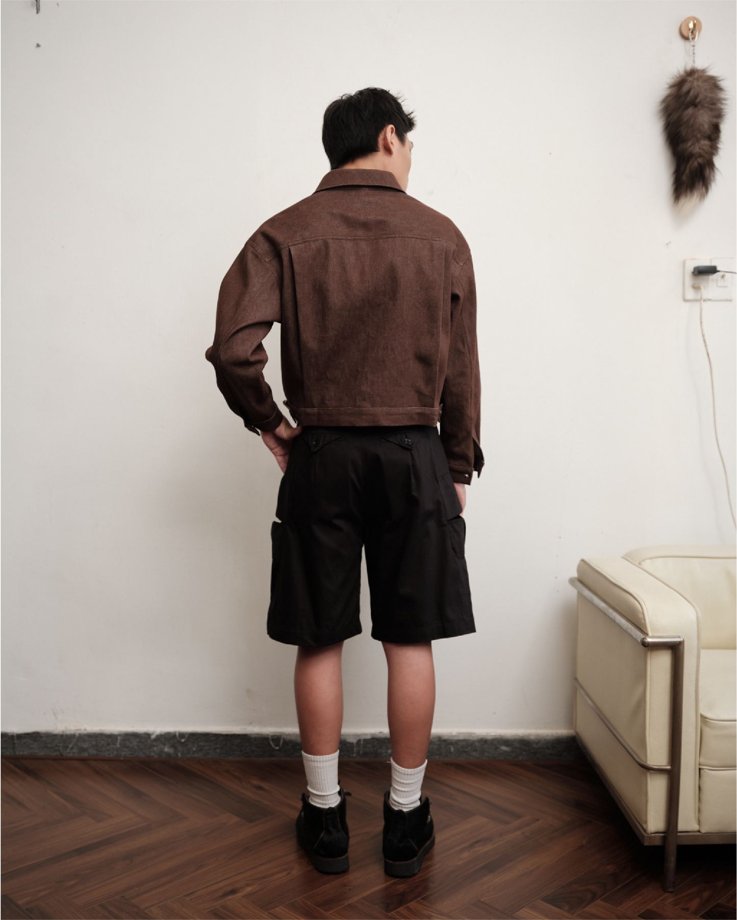 3D Cement Cargo Short