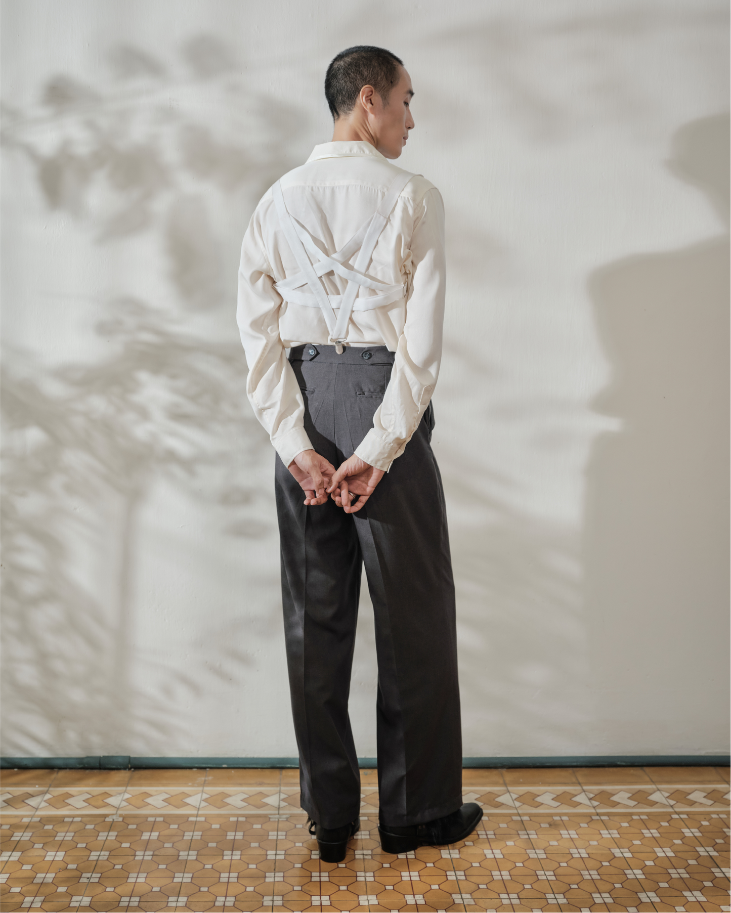 Layered-Pocket Trousers