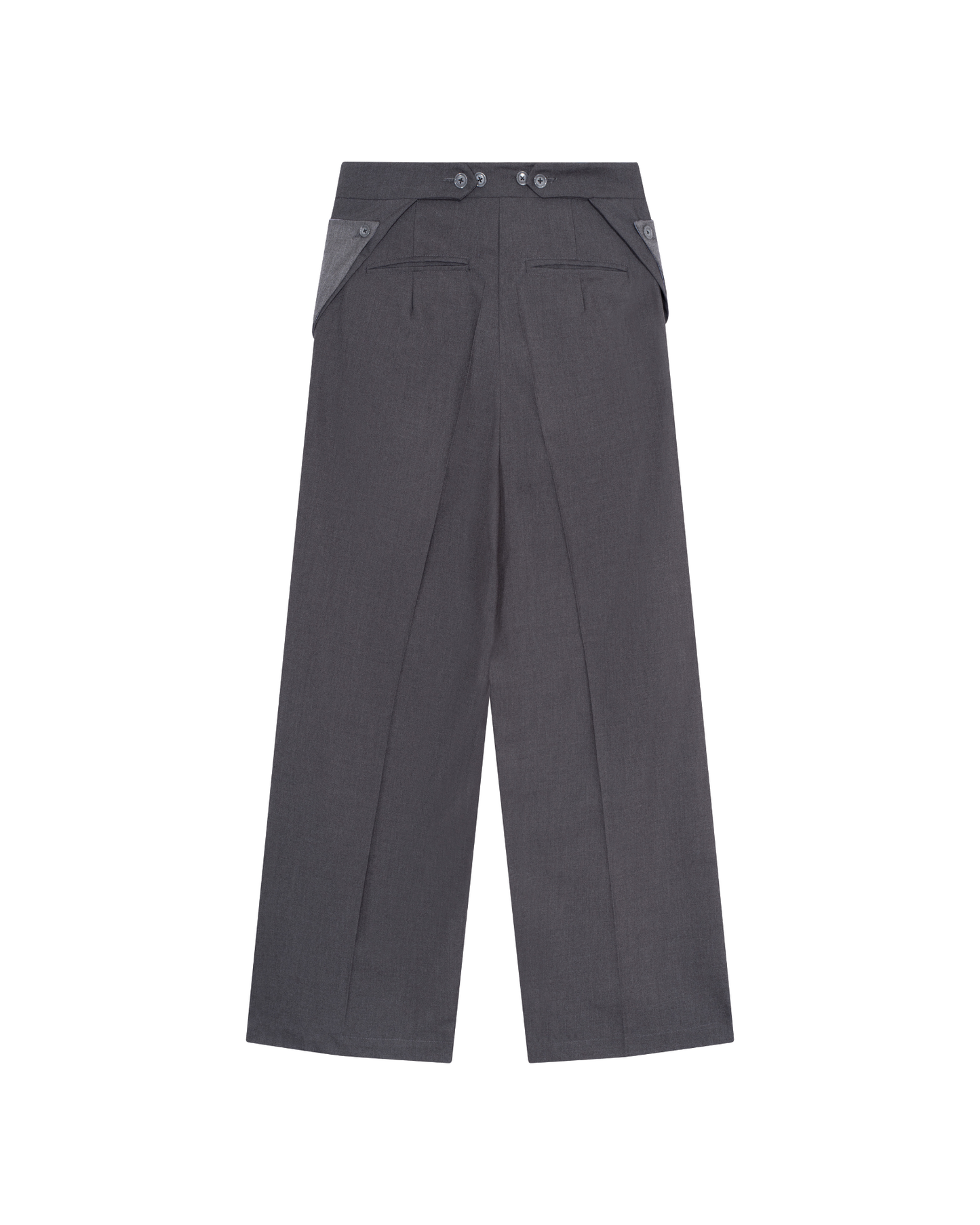 Layered-Pocket Trousers