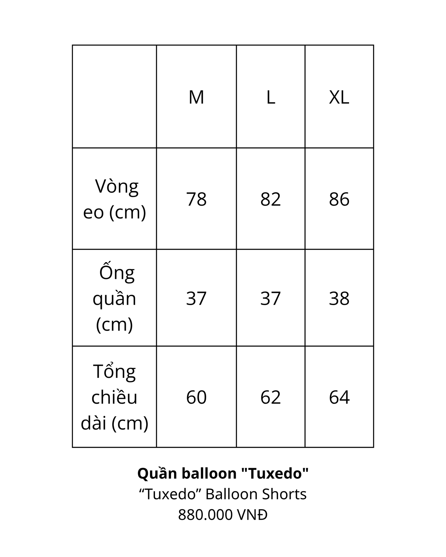 "Tuxedo" Balloon Shorts