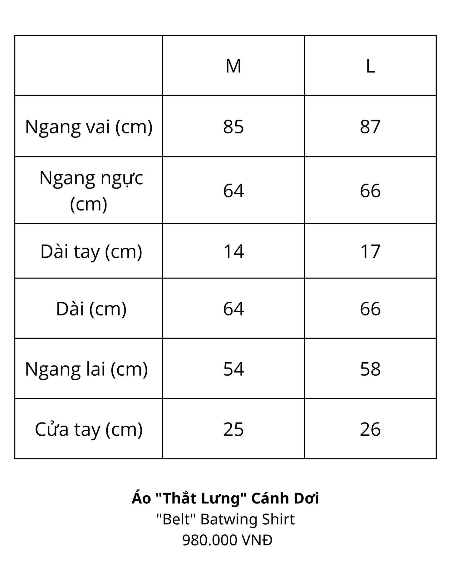 "Belt" Batwing Shirt