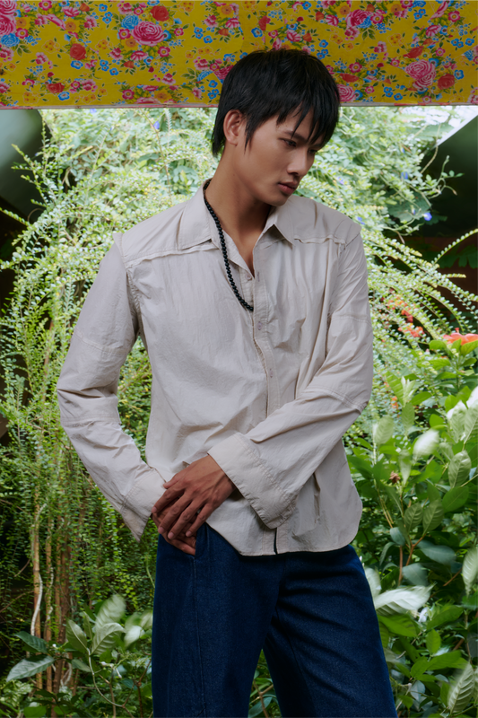 Silk Sleeve Shirt