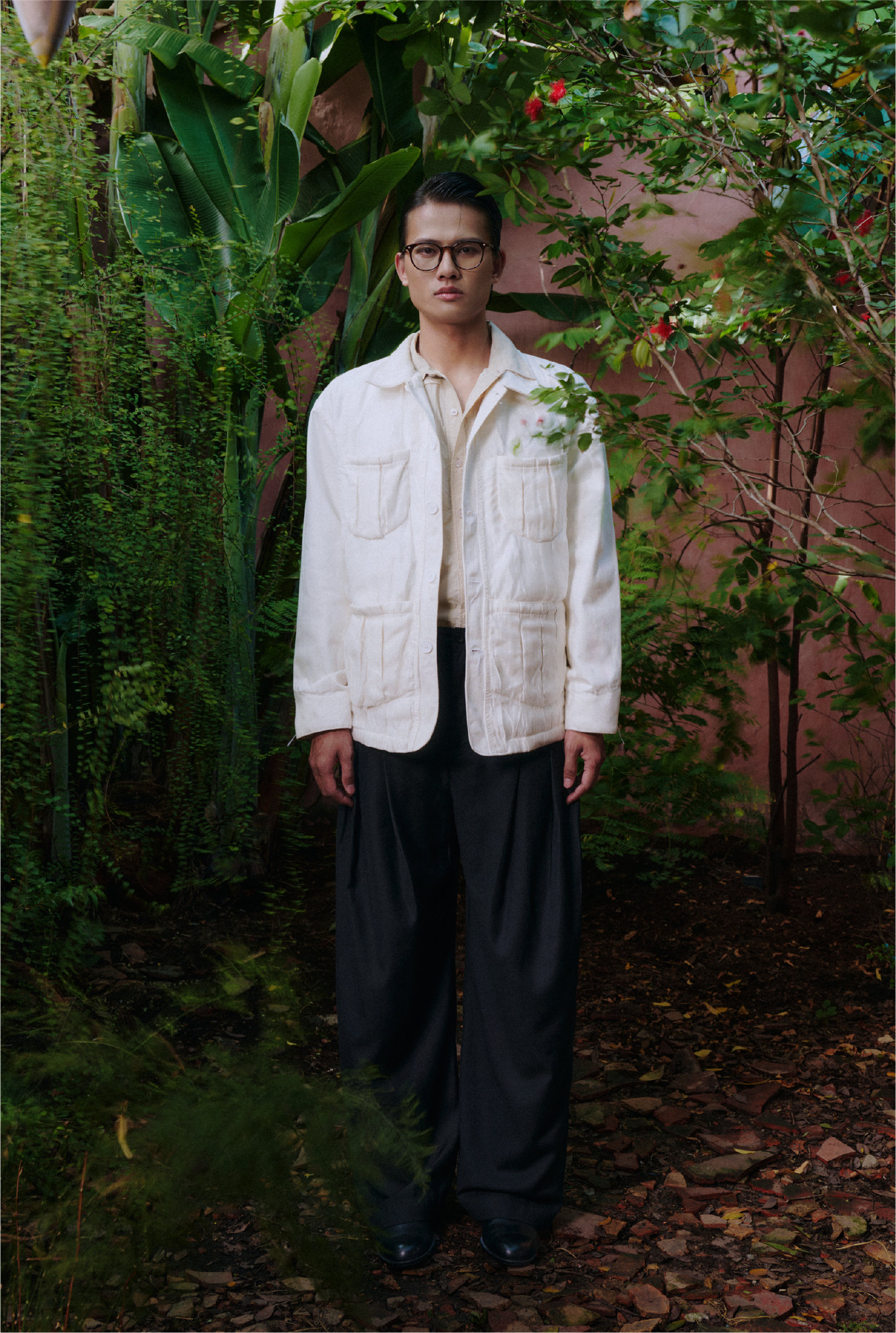 Crumpled Trousers