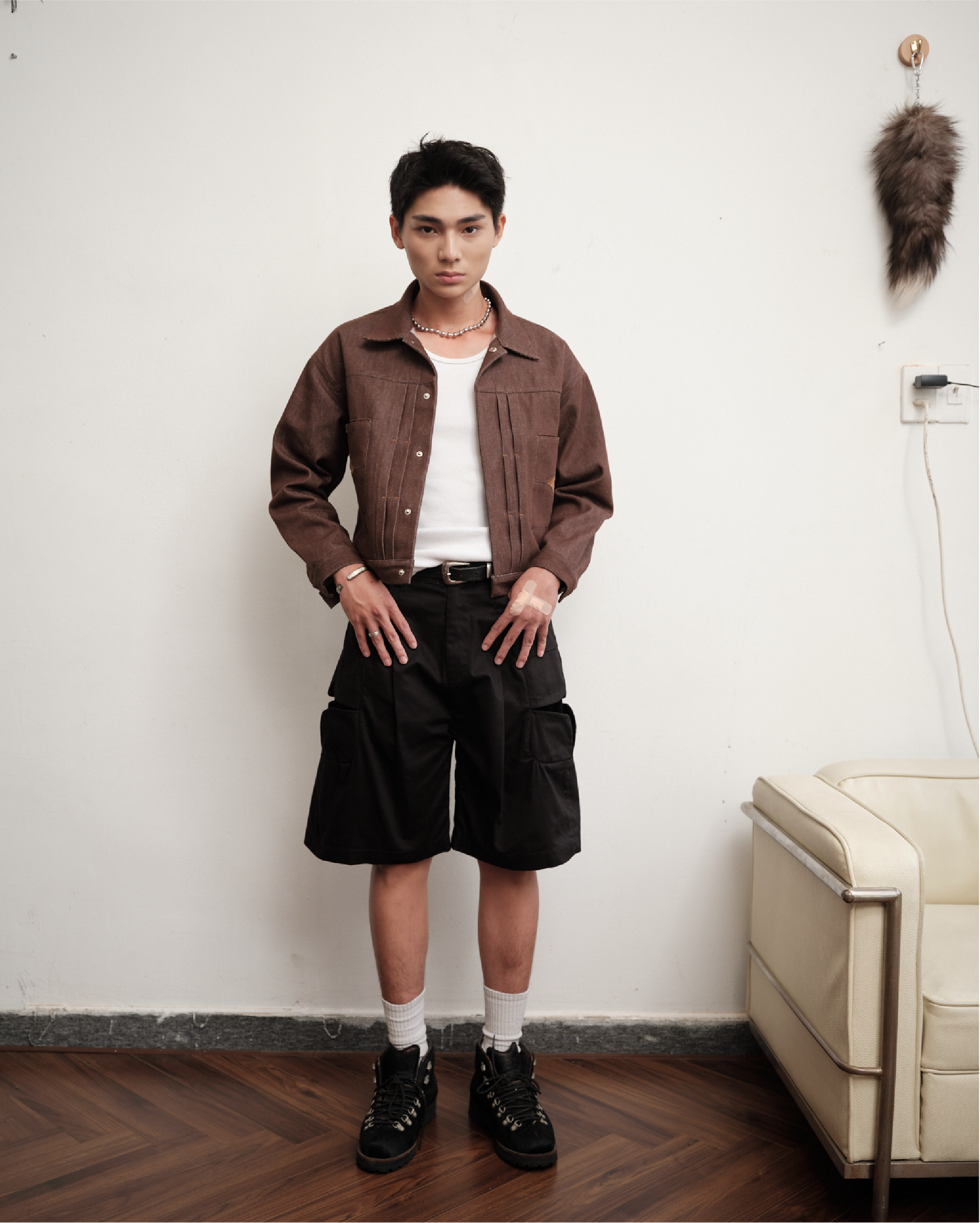 3D Cement Cargo Short