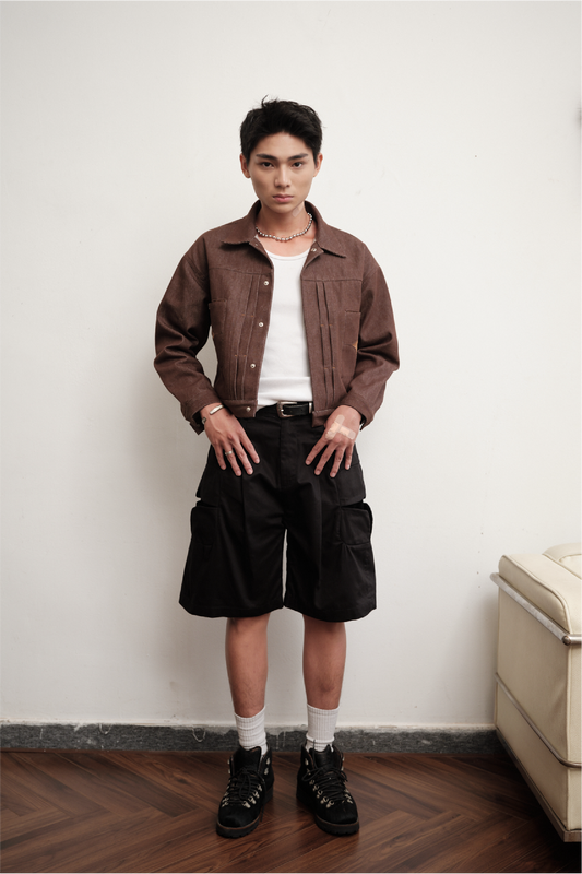 3D Cement Cargo Short