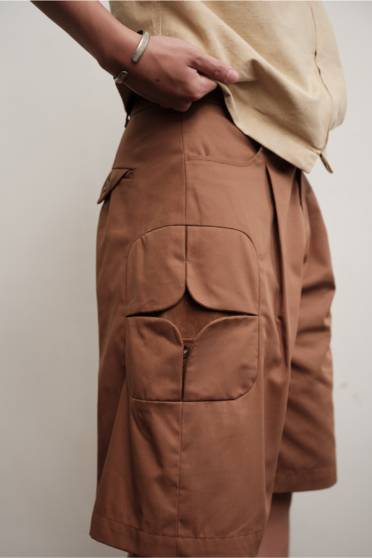 3D Cement Cargo Short