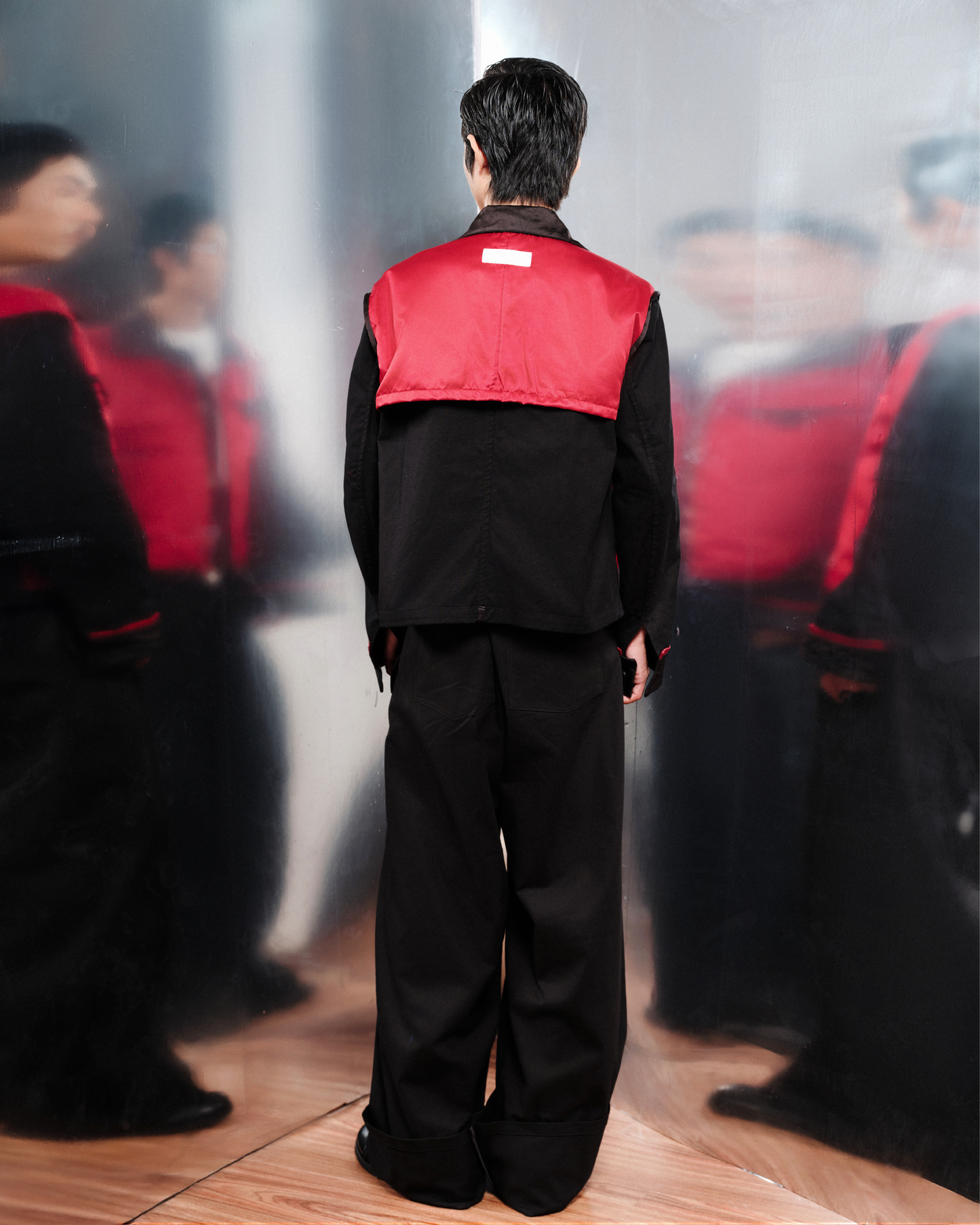 "Tuxedo" Bomber Harrington Jacket