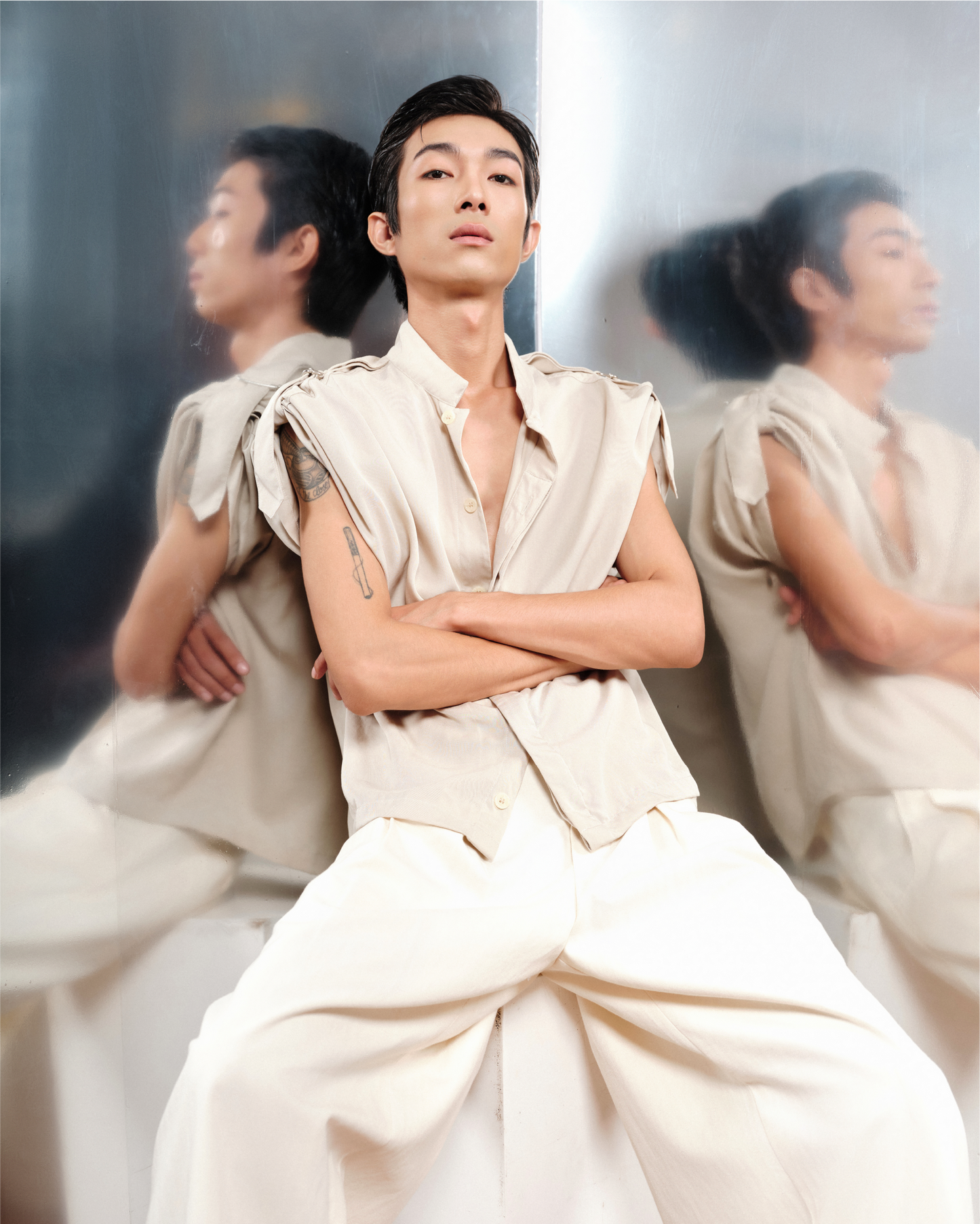 "Belt" Batwing Shirt