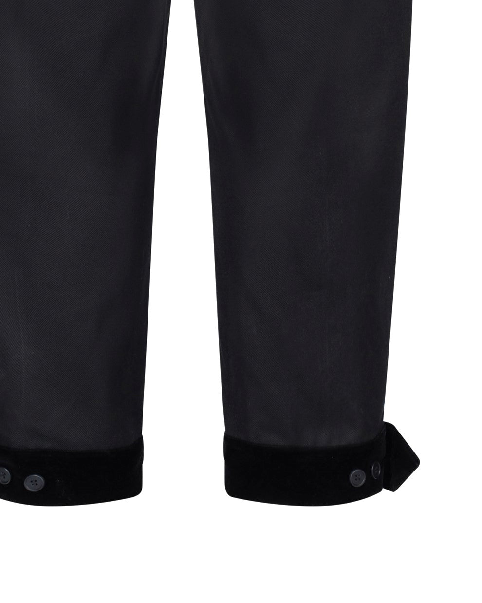 Velvet Straps Trousers