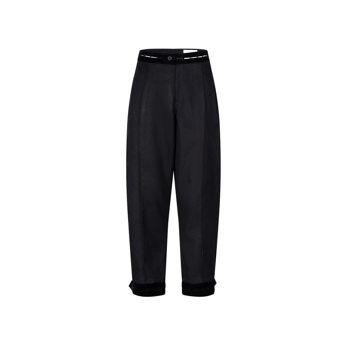 Velvet Straps Trousers