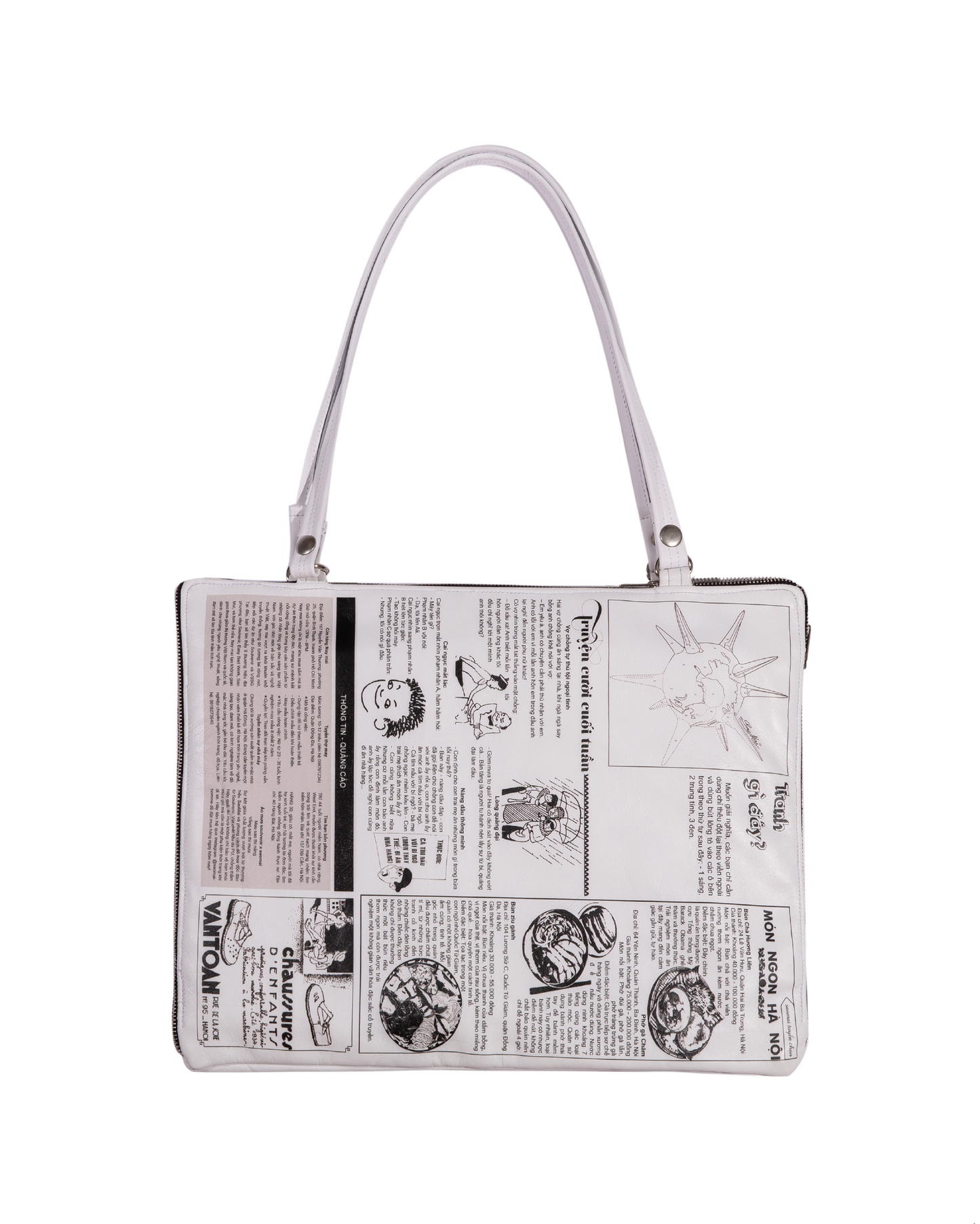 Leather Newspaper Bag