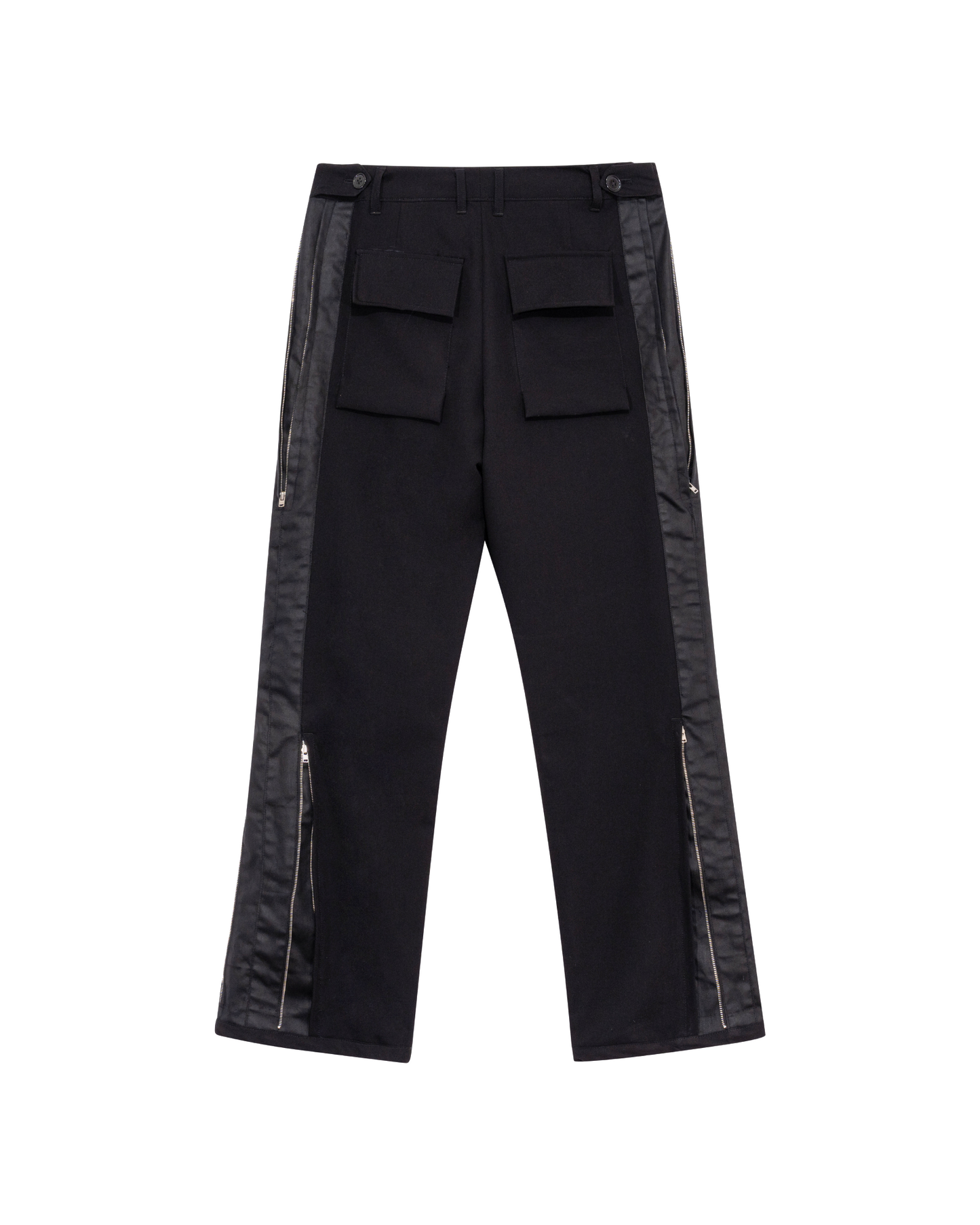 Multi-zipper Track Pants