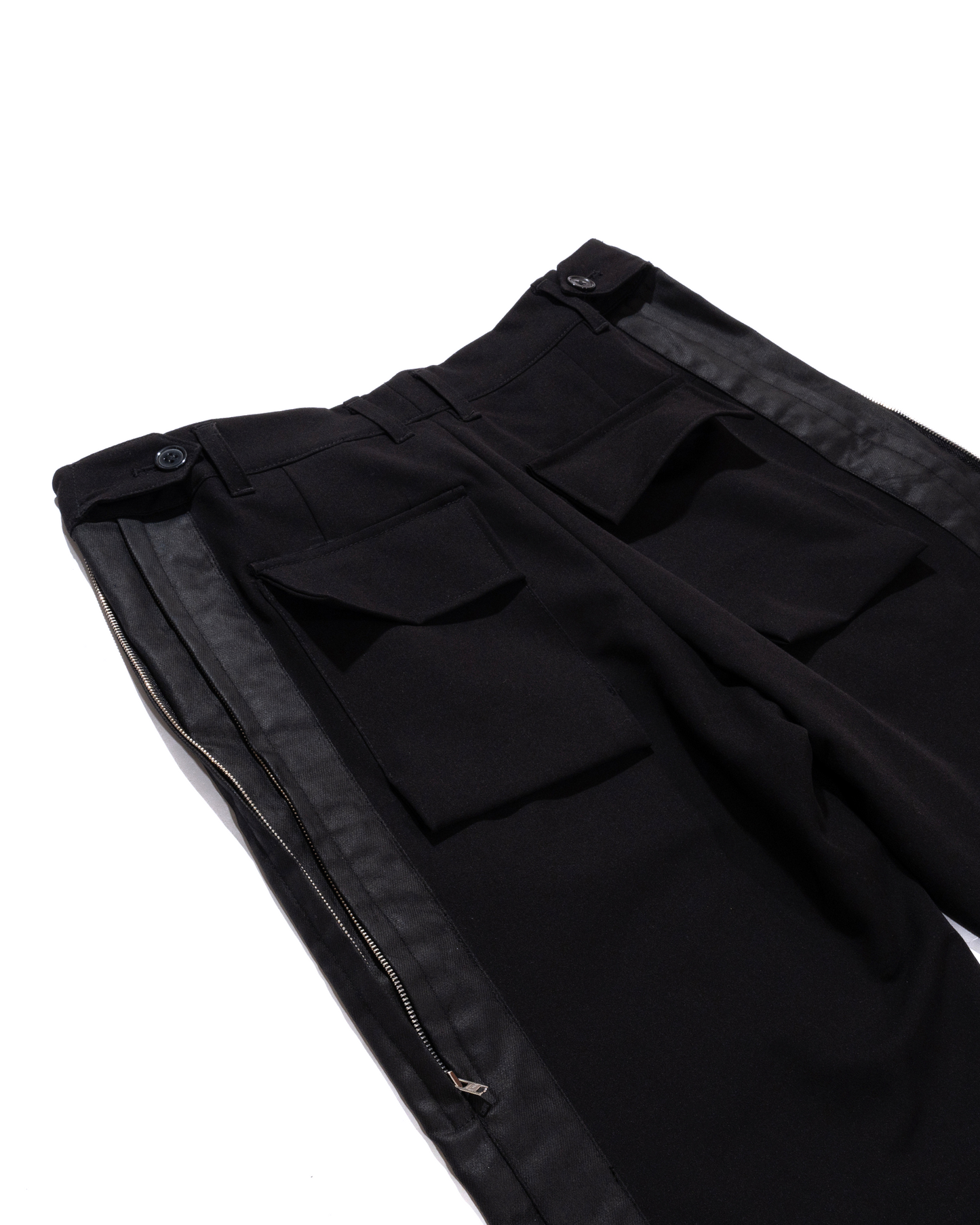 Multi-zipper Track Pants